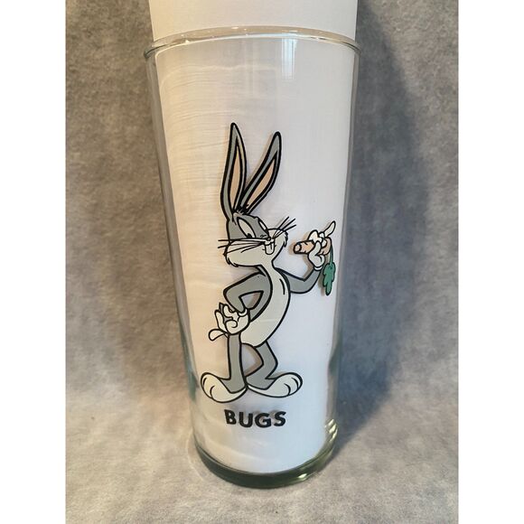 1998 Bugs Bunny Drinking Glass Warner Bros. Tumber‎ VTG - Picture 3 of 4
